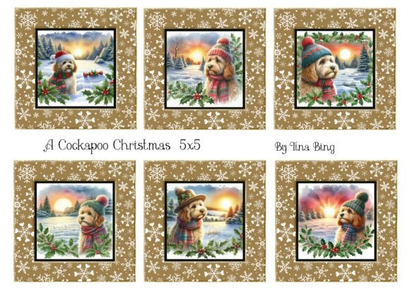 A Cockapoo Christmas Illustrations Review