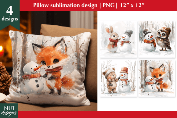 Christmas Animals & Children Illustrations