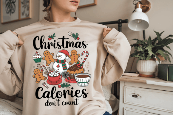 Christmas Calories Don't Count Illustrations Review