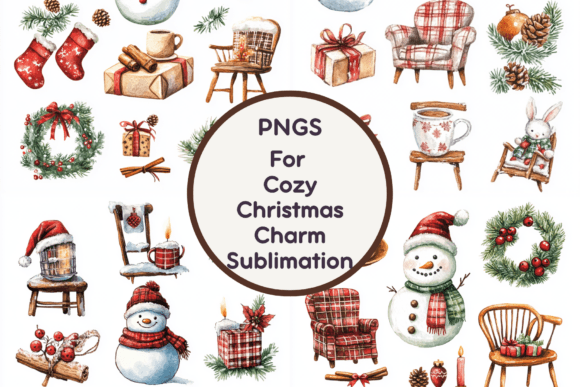 Cozy Christmas Charm PNG: A Designer’s Review