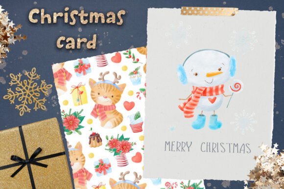 Review: Christmas Snowman Postcard Png Illustrations