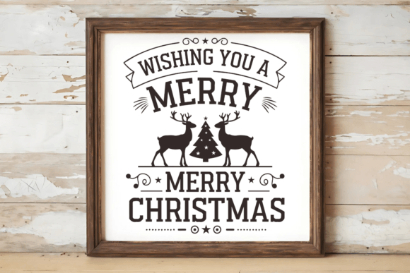 Review: Wishing You a Merry Merry Christmas Svg & Illustrations