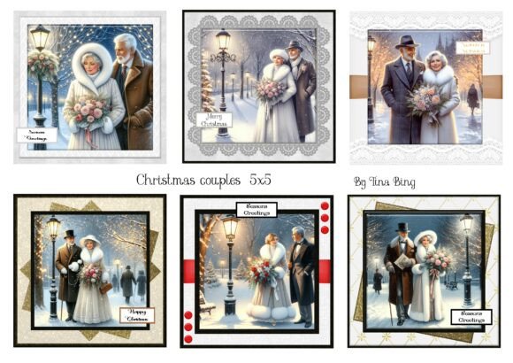 Reviewing Christmas Couples for Holiday Embroidery
