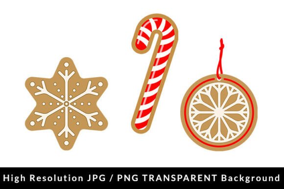 Reviewing Decorative Christmas Candies Illustrations