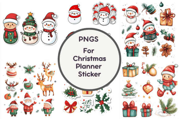 Reviewing the Christmas Planner Sticker PNG for Embroidery