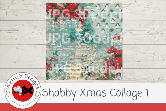 Shabby Christmas Collage 1: A Designer’s Review